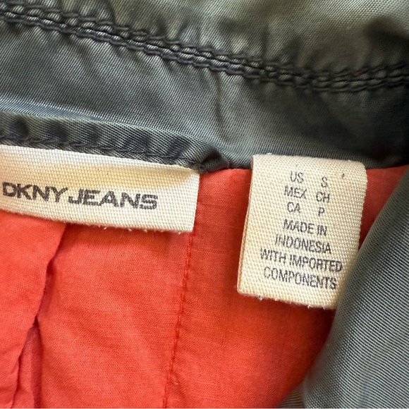 Vintage DKNY Jeans Men’s Size S Brooklyn Style Used Khaki Cotton Jacket - Picture 2 of 16